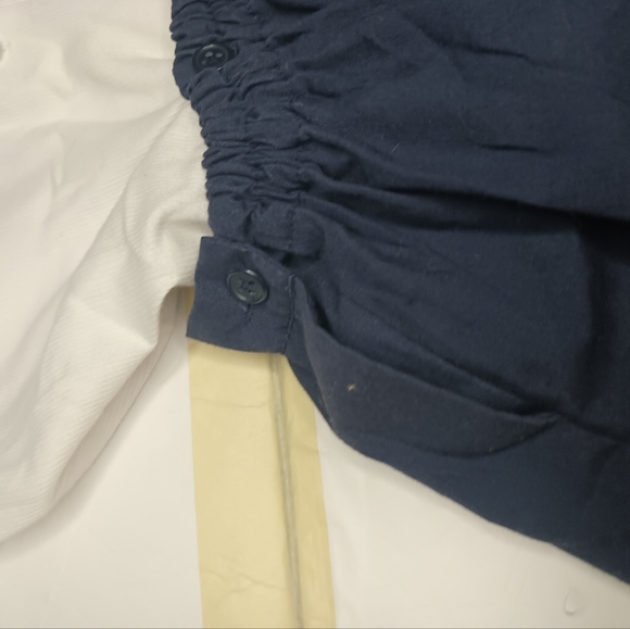 Sophie Dess Creation Paris Smocked 24mons White Blue Nautical Short Sleeve - Picture 16 of 16